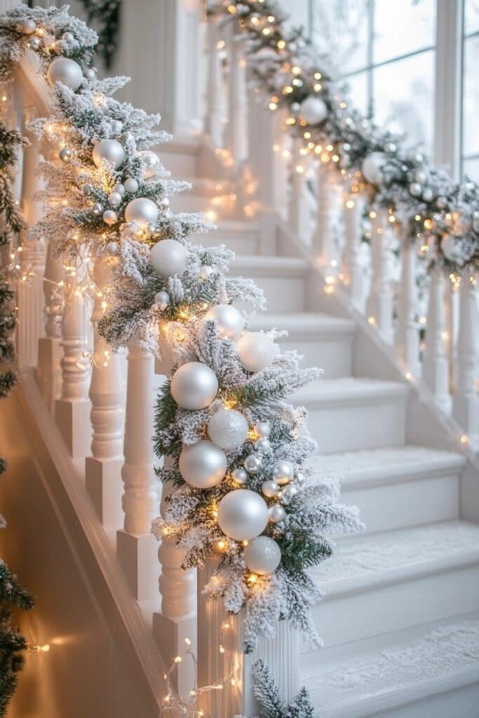 Snowy Staircase Delight