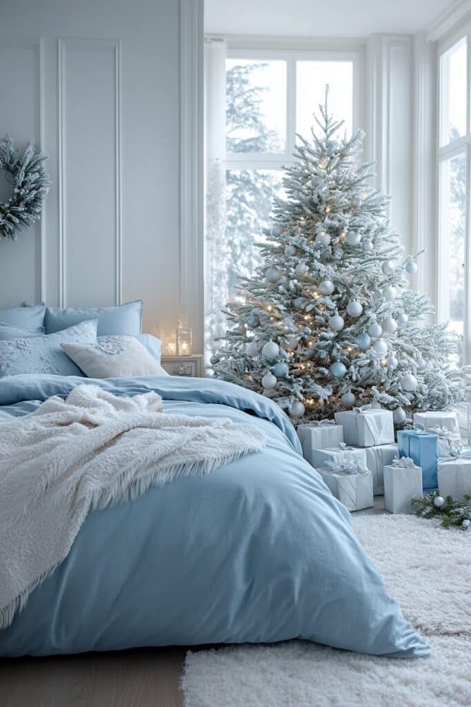 Soothing Blue Bedroom