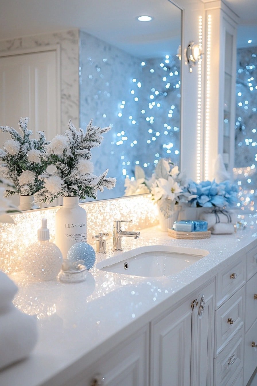 29 Christmas Bathroom Decor Ideas For A Stylish And Merry Bathroom ...