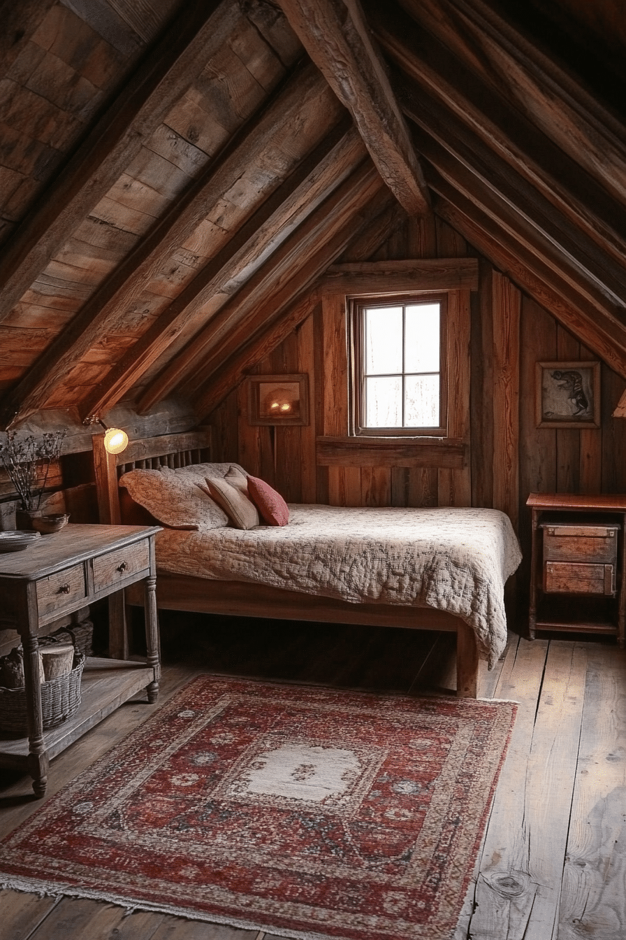 29 Small Cabin Interior With Loft Ideas For A Stylish And Efficient ...