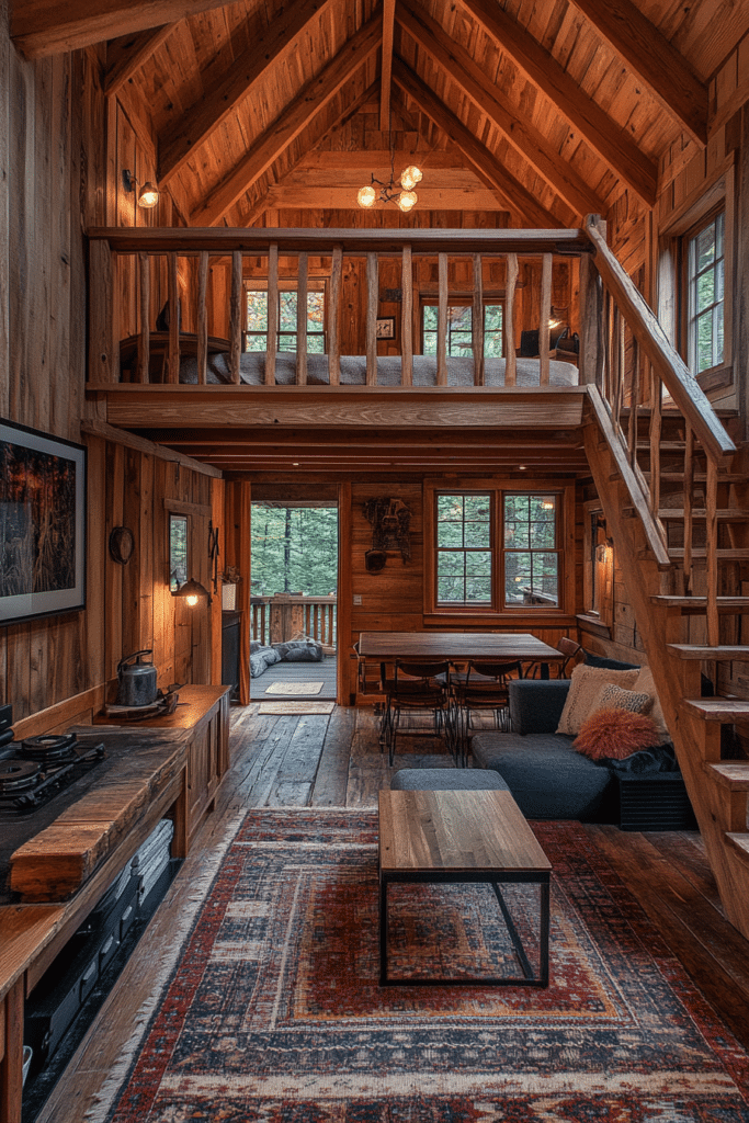 Timber Top Cabin Loft