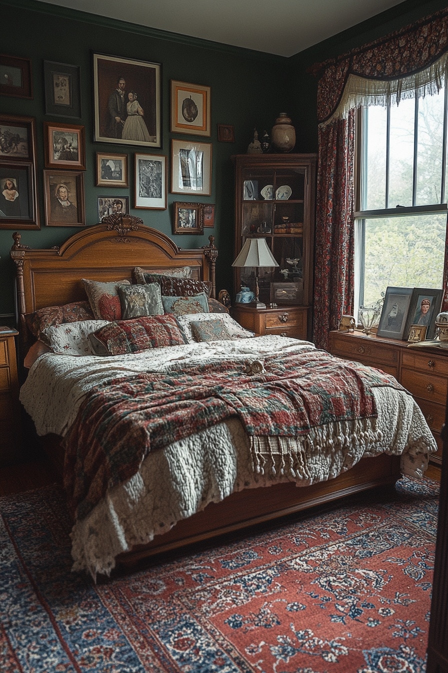 Vintage Colour Bedroom