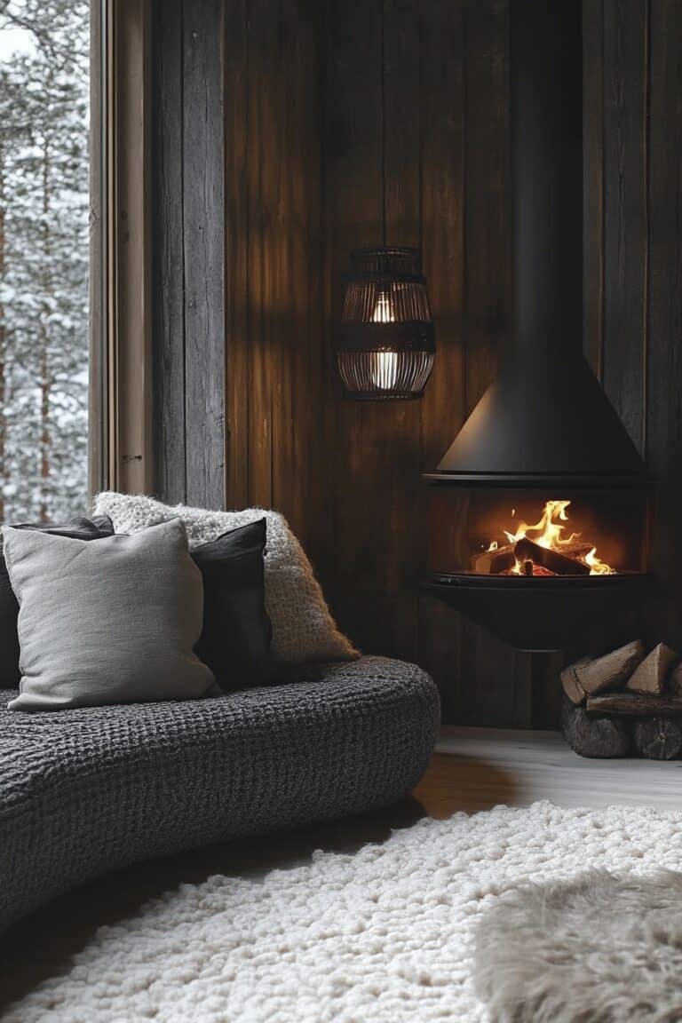 Image showcasing 29 Small Nordic Cabin Interior Ideas For Clean Lines And Cozy ...