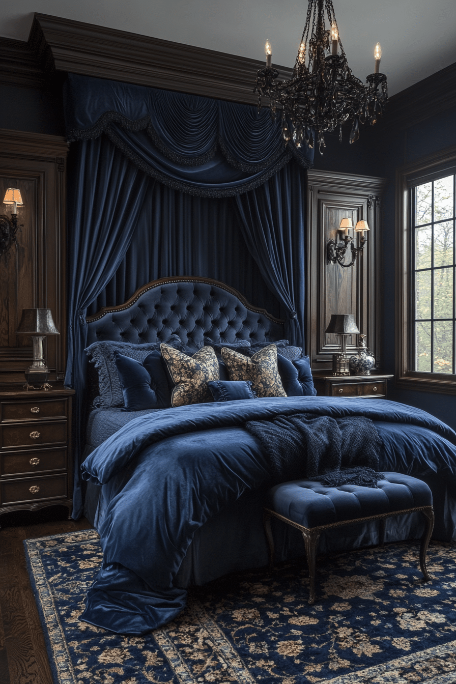 29 Moody Blue Bedroom Ideas - Learn California