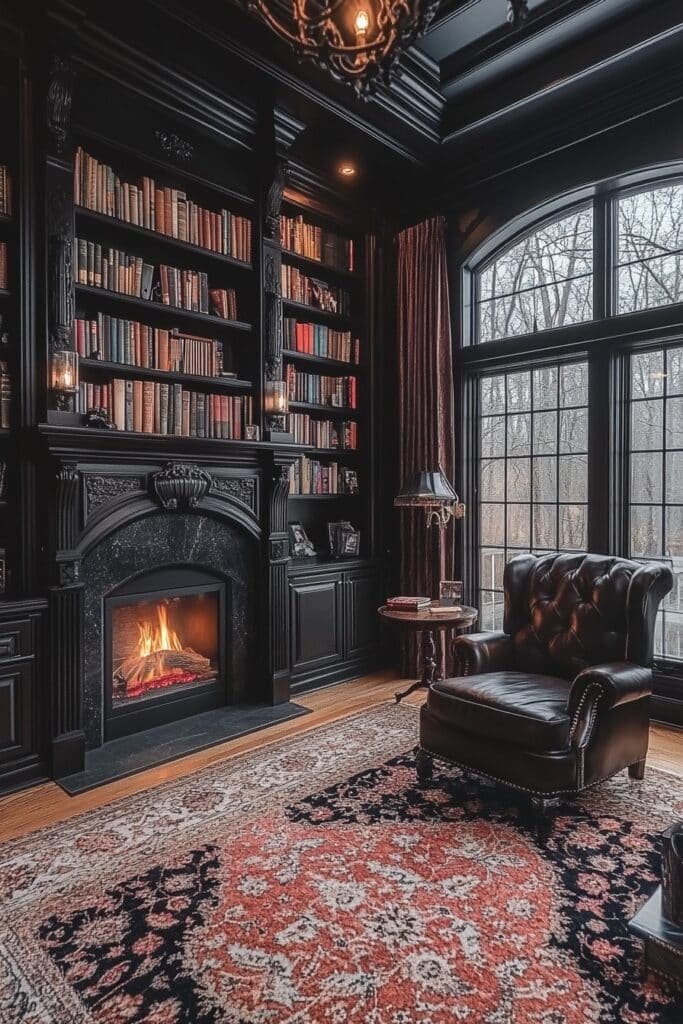 Victorian Revival Library