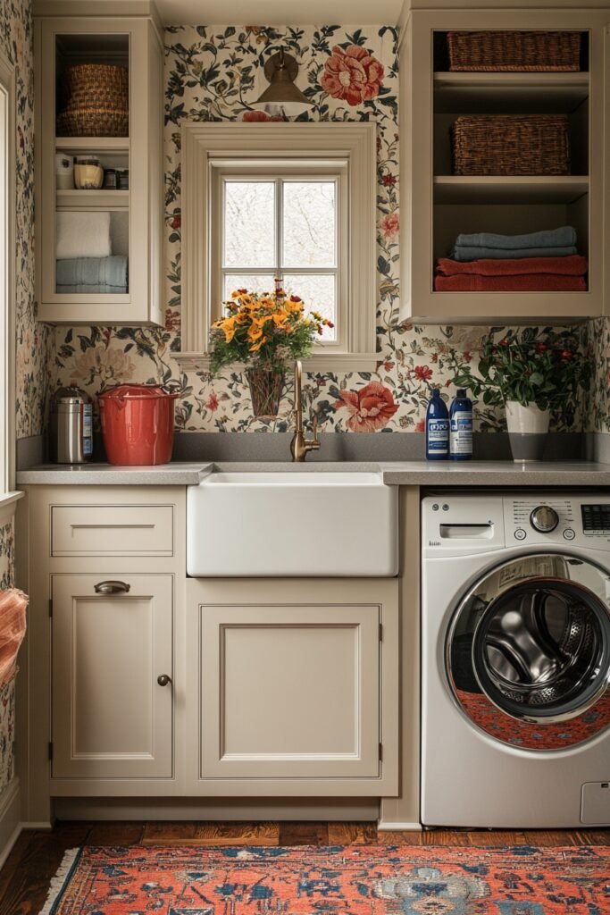 Victorian Style Laundry Room