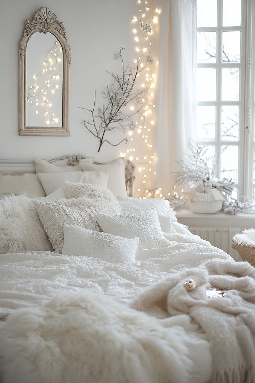 29 White Fantasy Bedroom Ideas For An Enchanting Atmosphere - Learn ...
