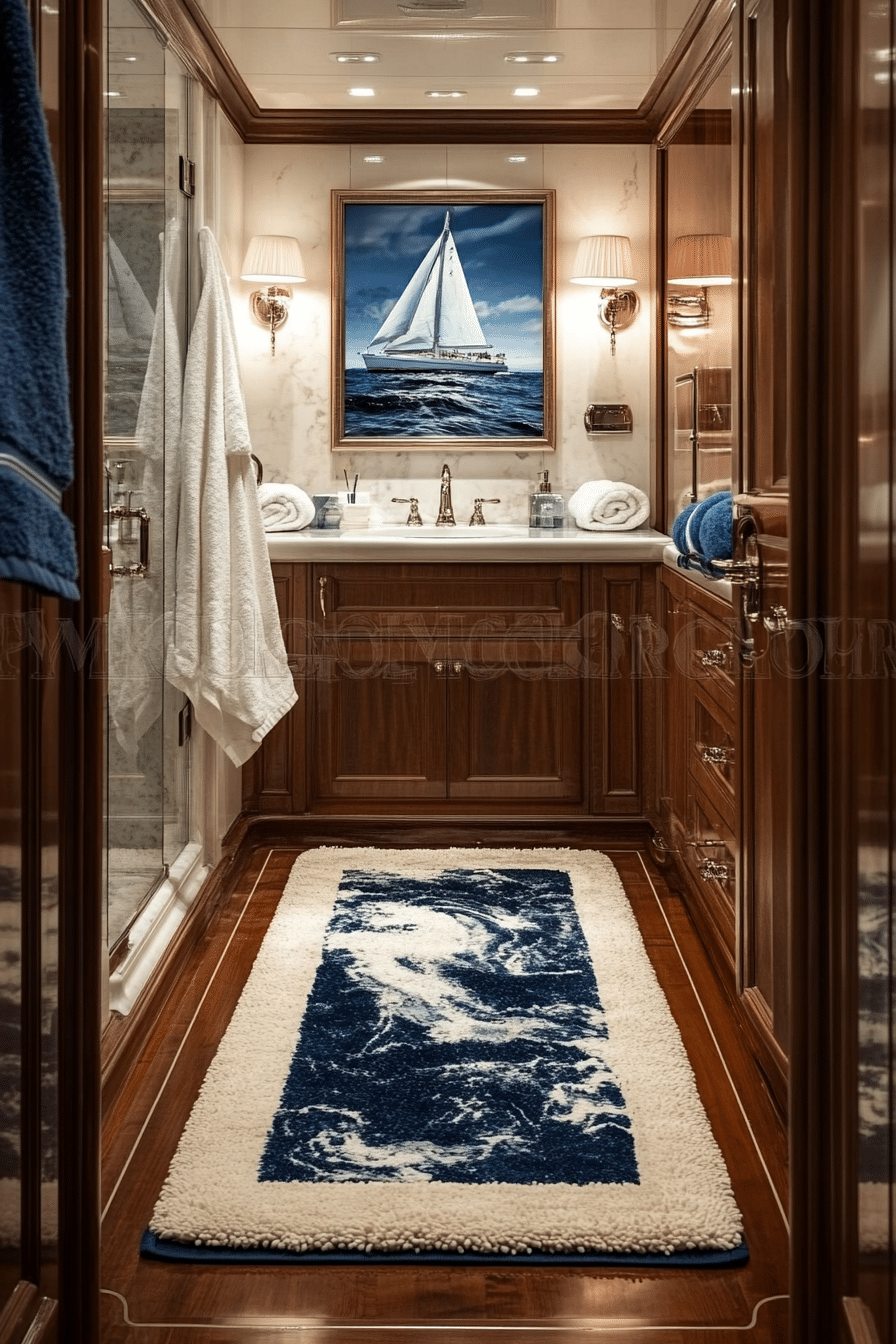 29 Chic Nautical Bathroom Ideas To Bring Coastal Vibes Indoors - Learn ...