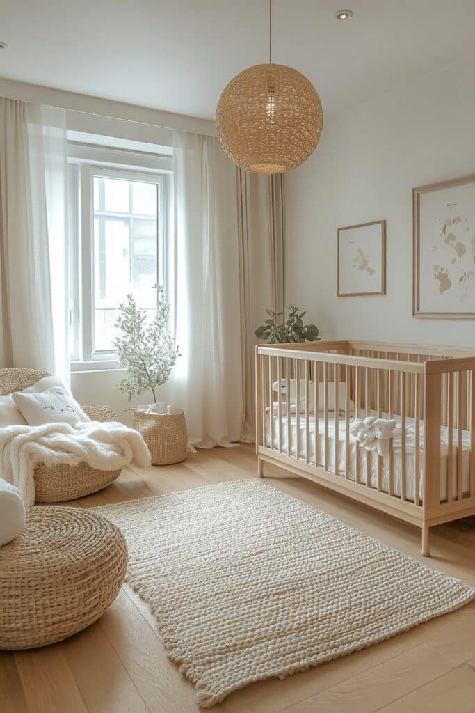 Zen Scandinavian Nursery