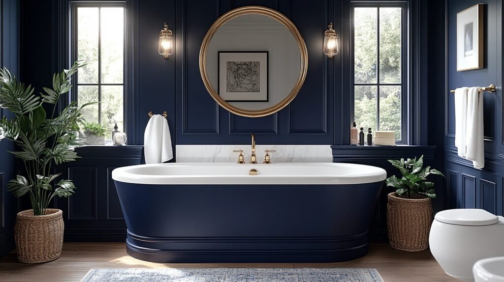 blue bathroom decor ideas