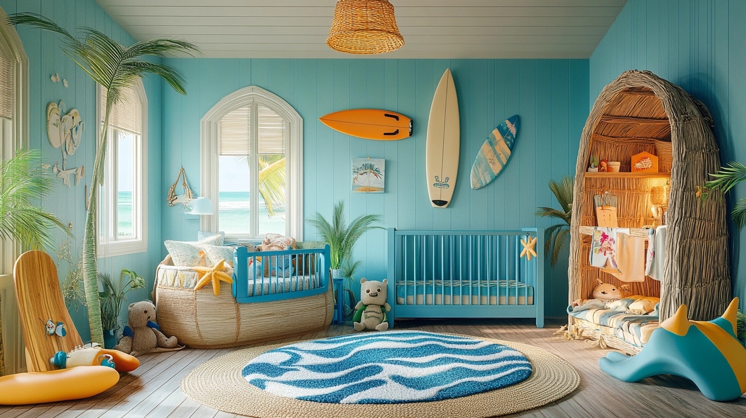 29 Ocean Nursery Ideas For A Relaxing And Playful Coastal Room - Learn ...