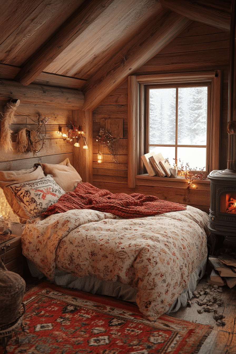 little cabin bedroom