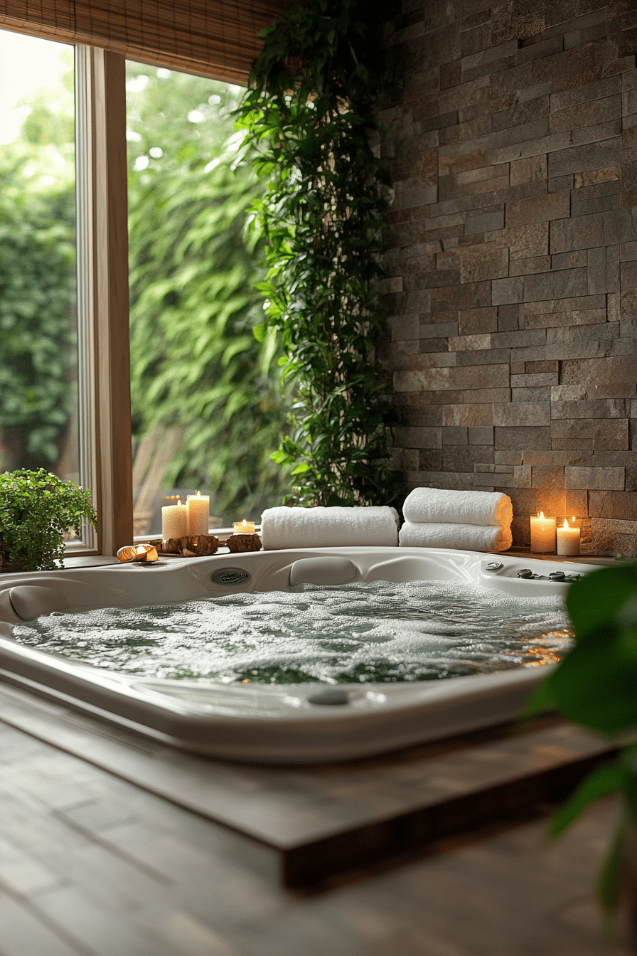 Jacuzzi Tub Bathroom Decor