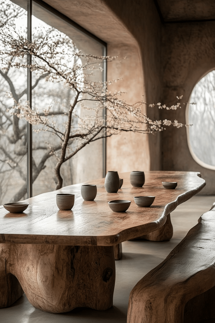 wabi sabi dining room