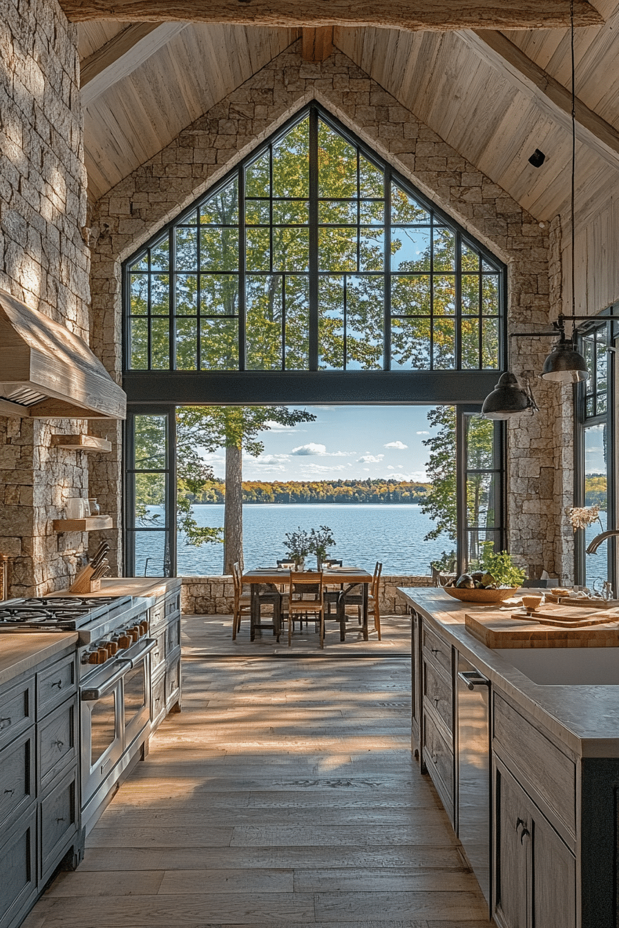 little cabin kitchen