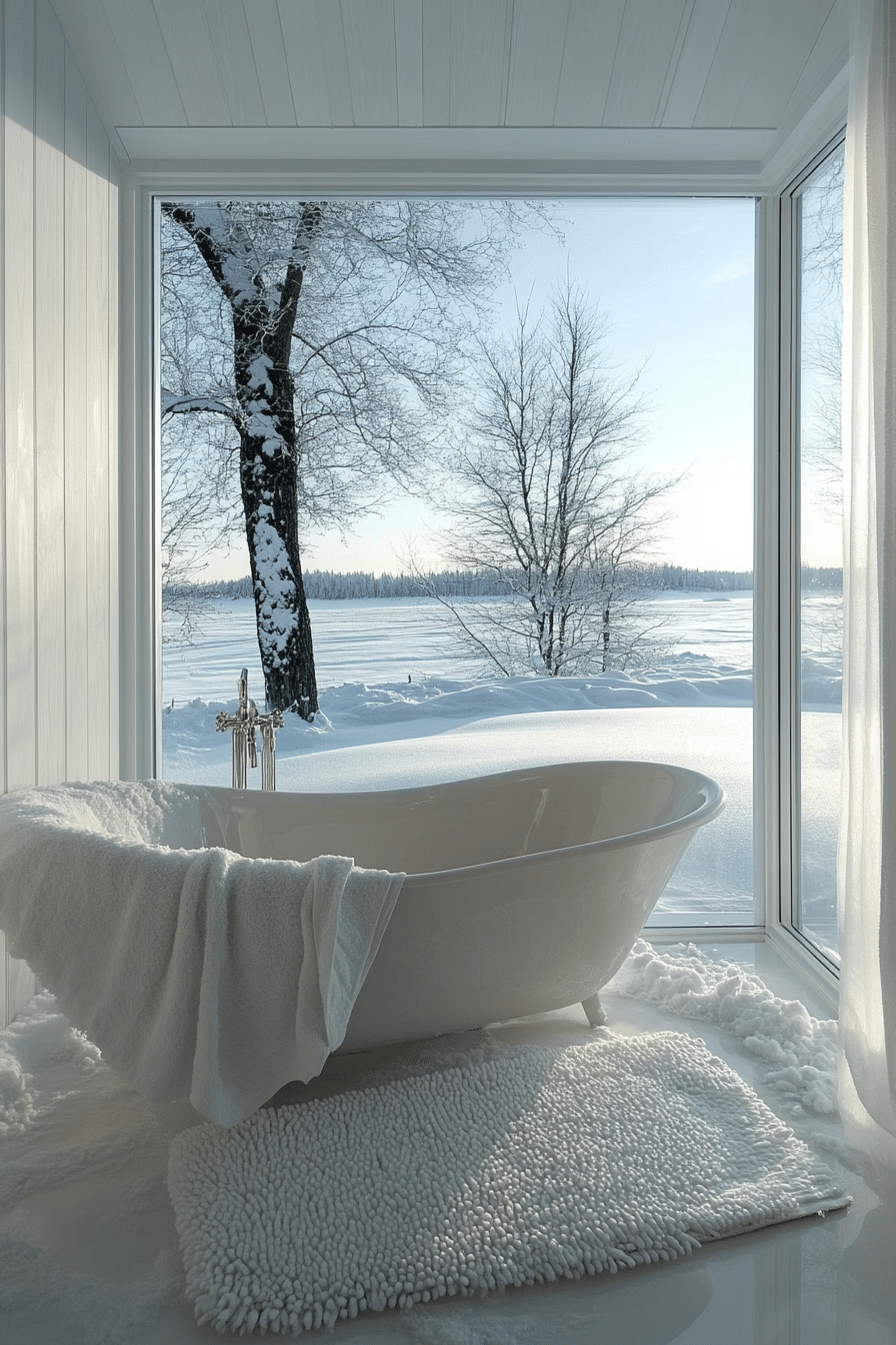 little cabin bathroom