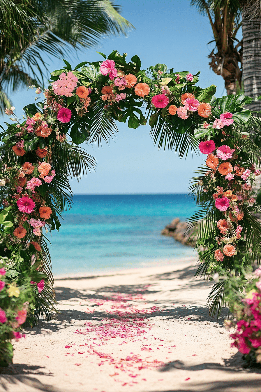 boho wedding arch