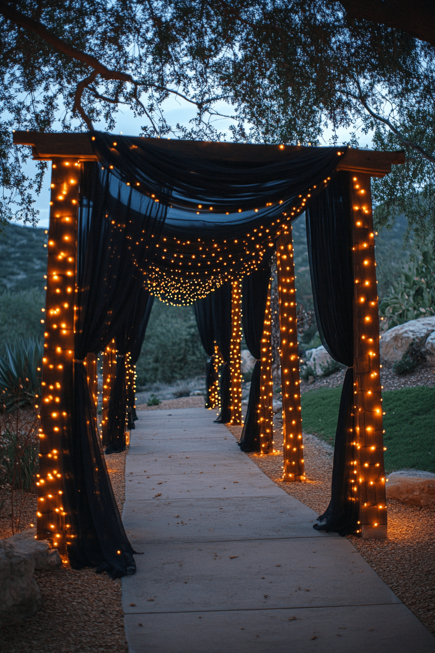 boho wedding arch