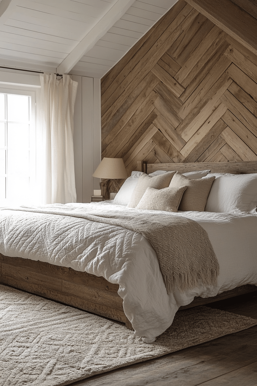 rustic farmhouse bedroom