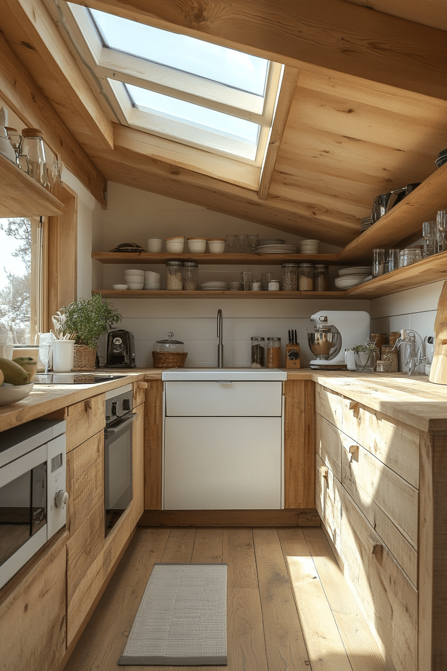 little cabin kitchen