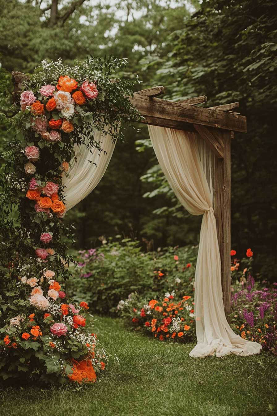 boho wedding arch