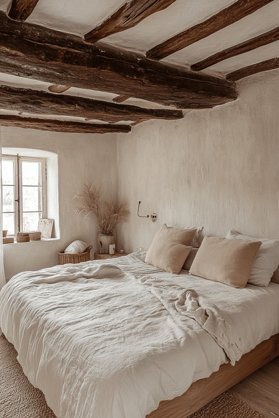 rustic farmhouse bedroom