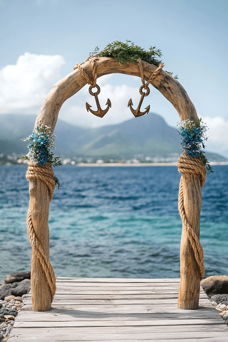 boho wedding arch