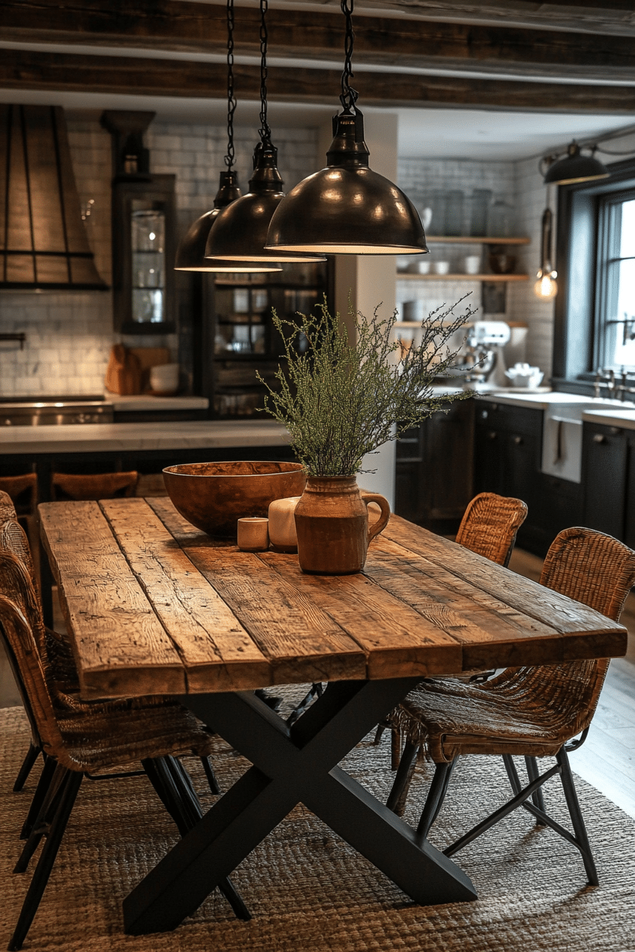 wabi sabi dining room