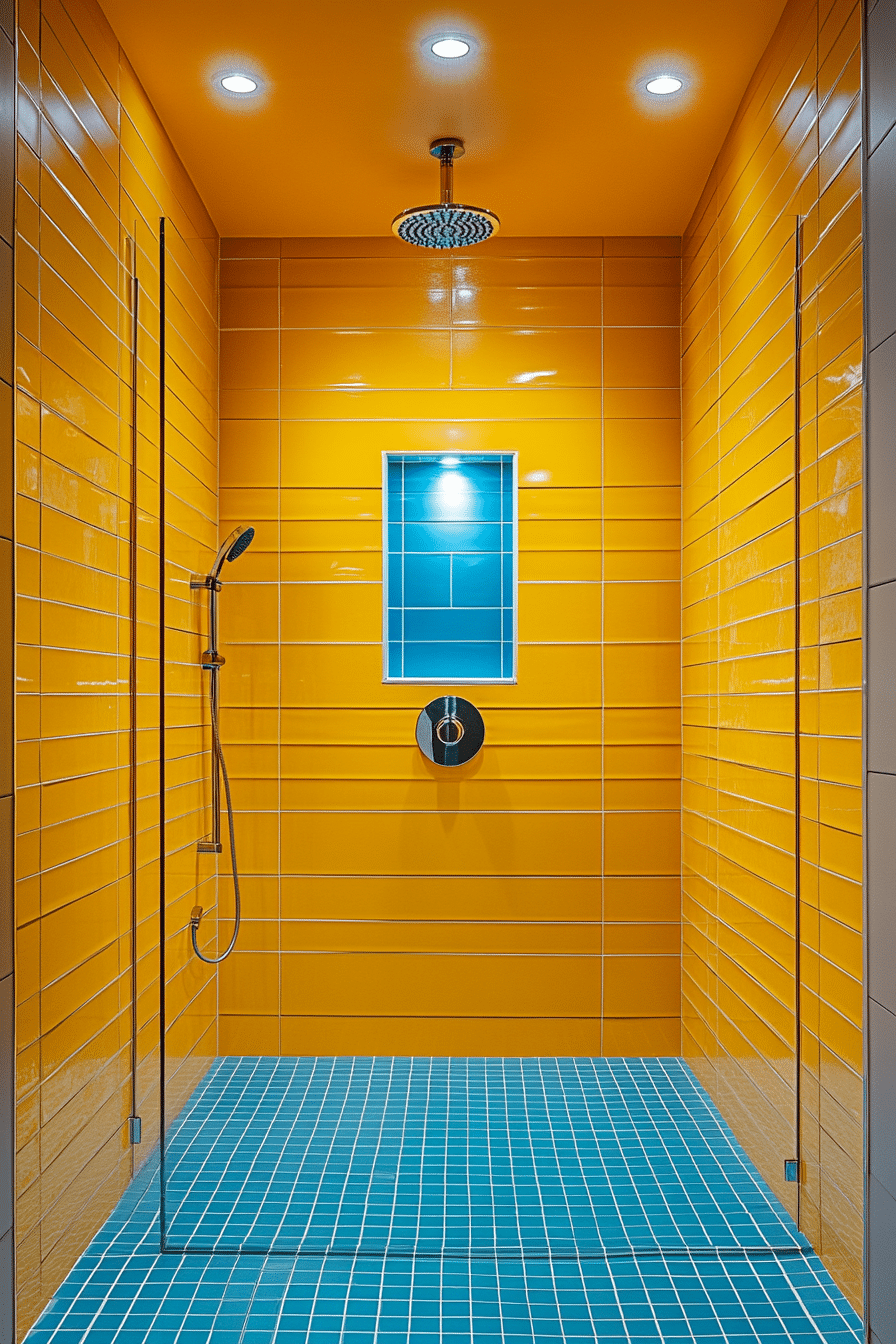 yellow and blue bathroom ideas