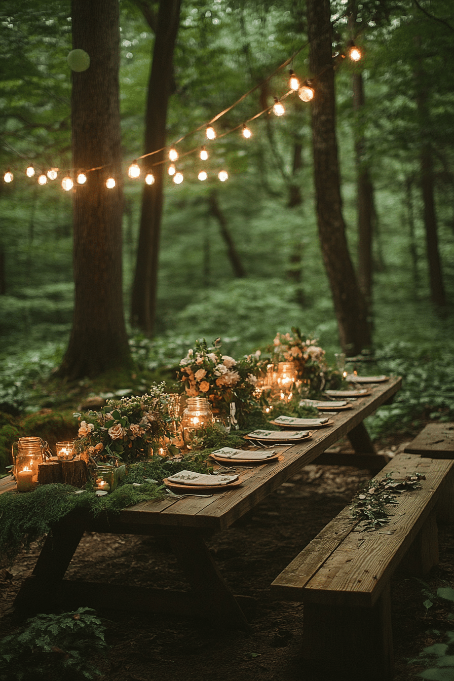 boho wedding table decorations