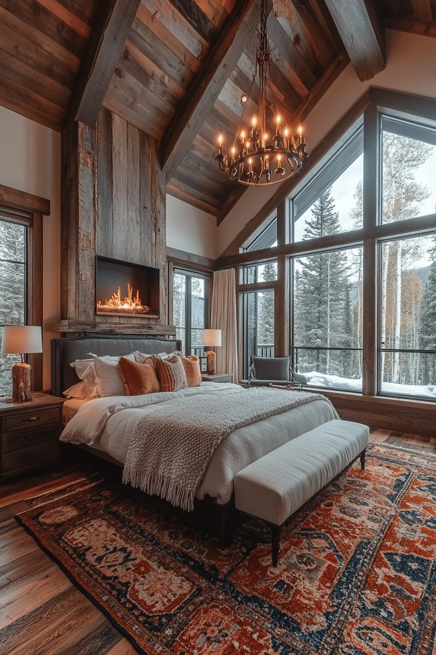 little cabin bedroom