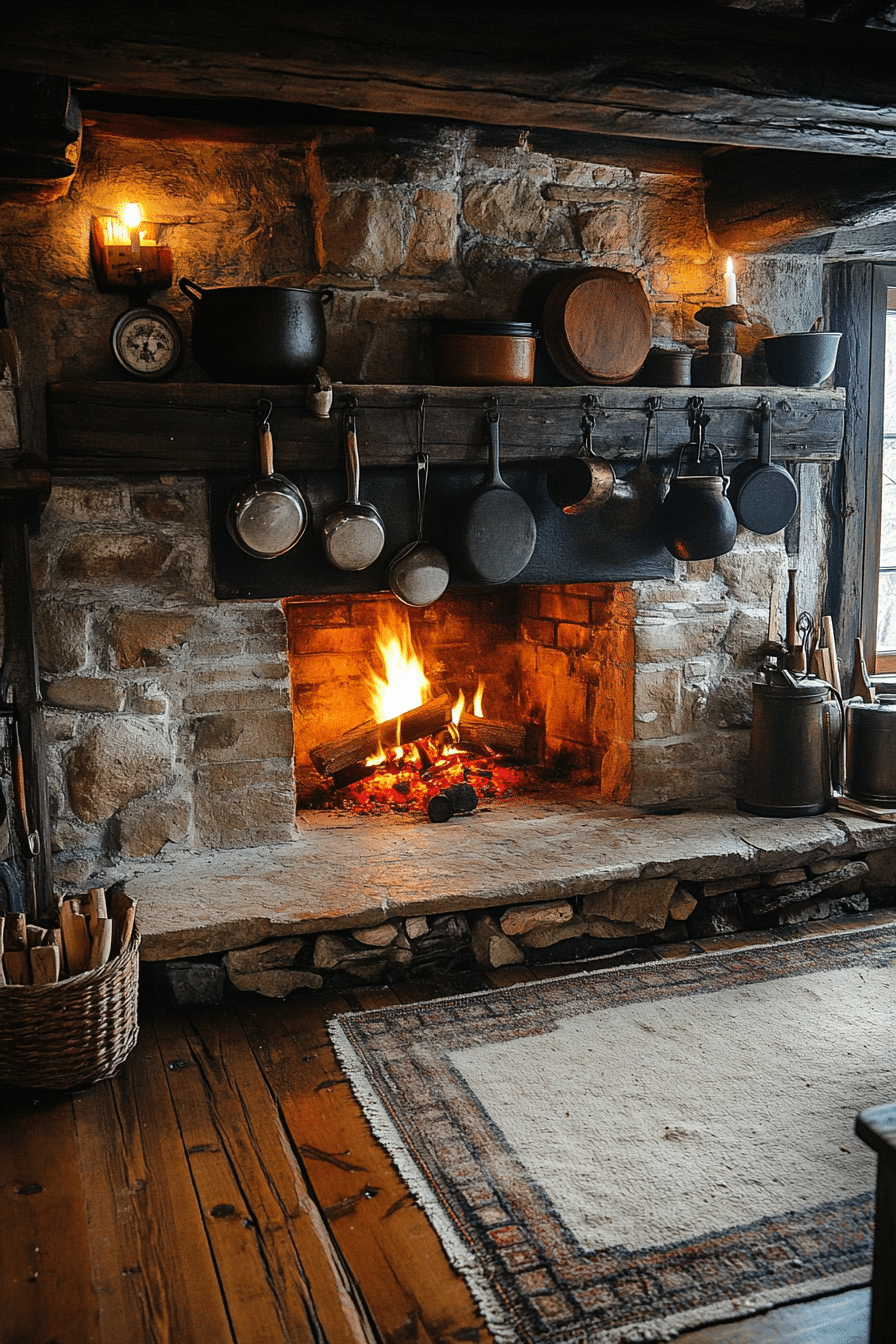 little cabin kitchen