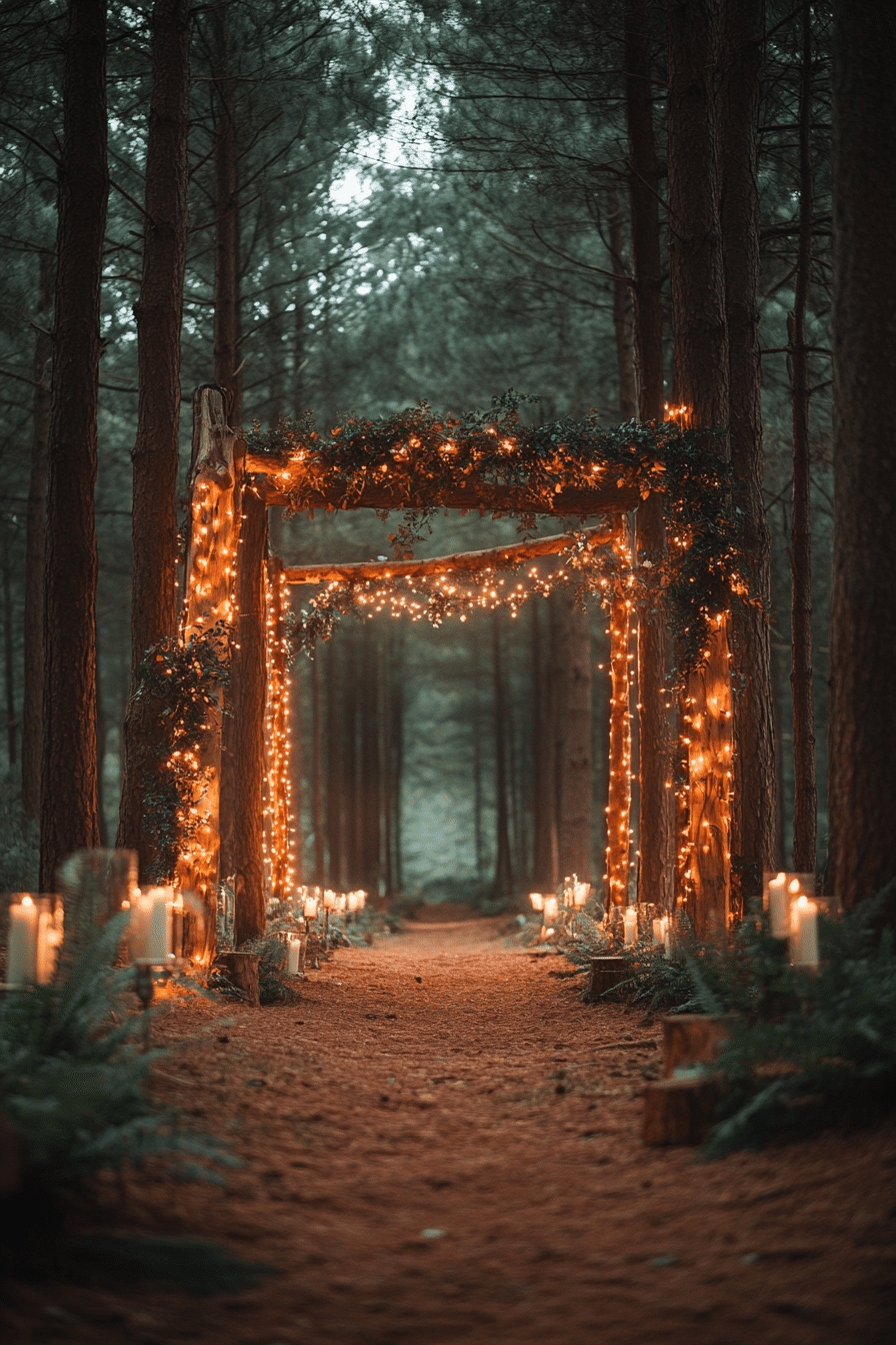 boho wedding arch