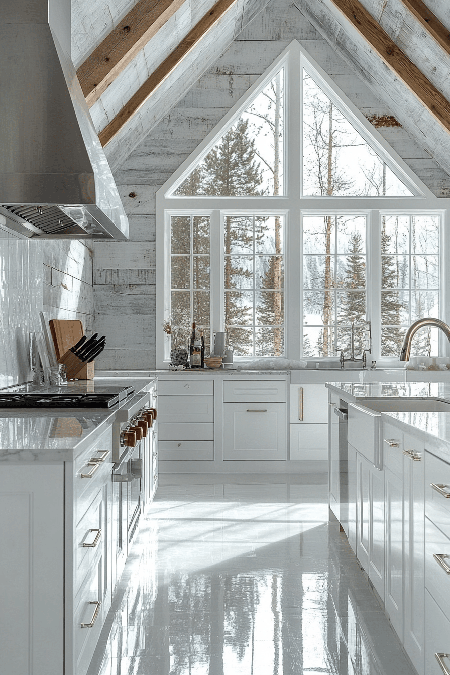 little cabin kitchen