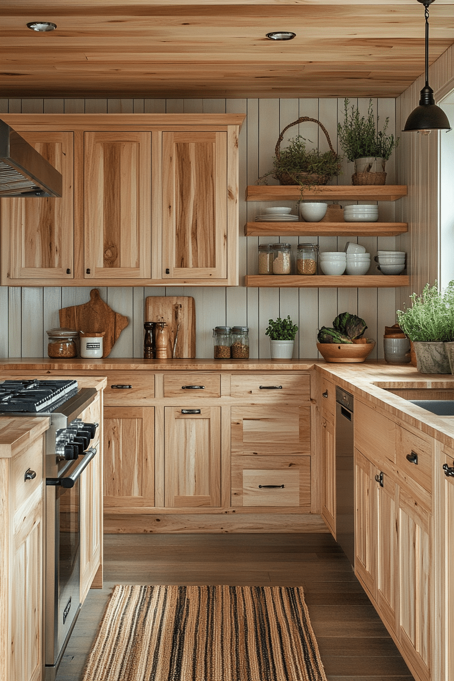 hickory kitchen cabinets