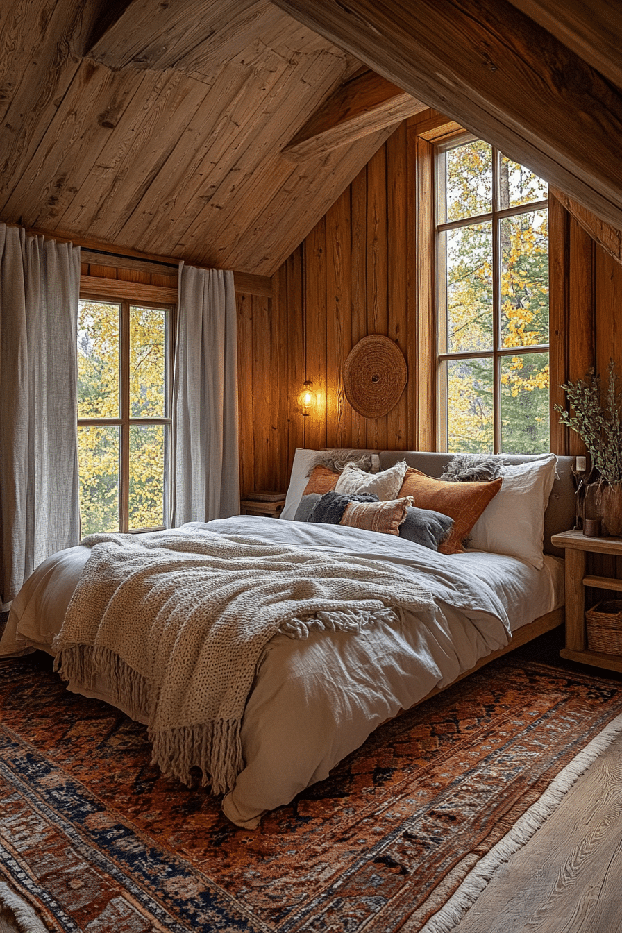 little cabin bedroom