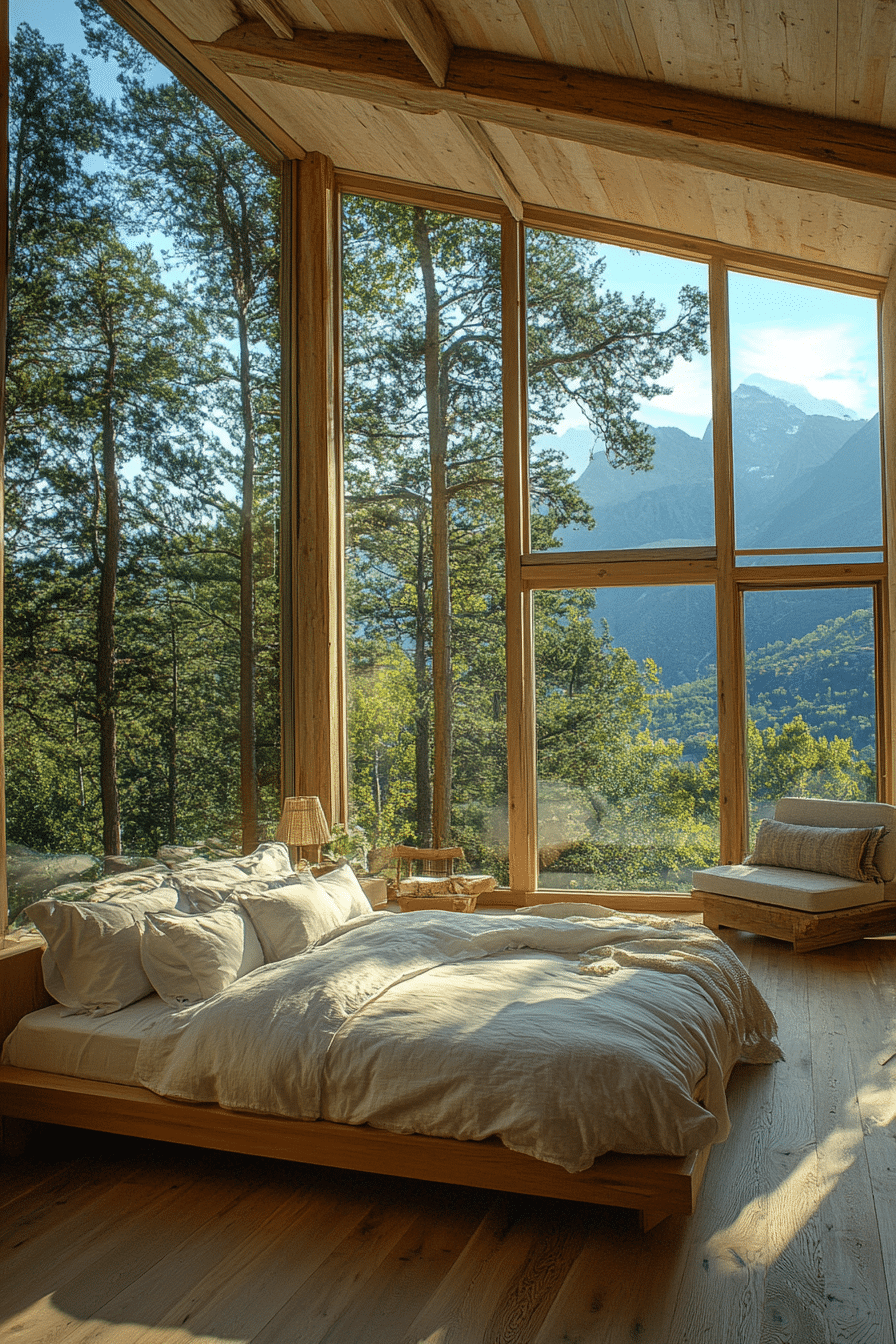 little cabin bedroom