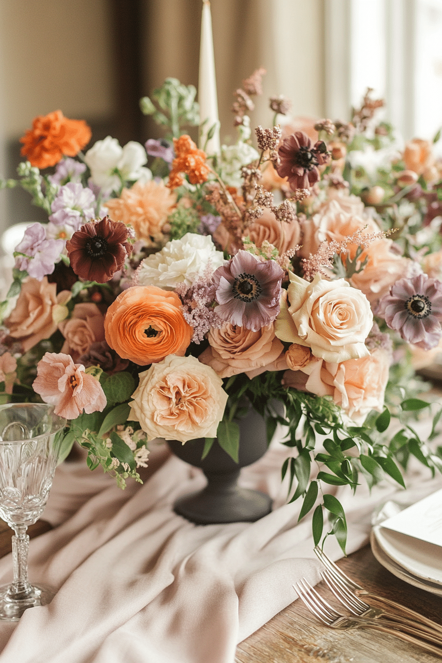 boho wedding table decorations