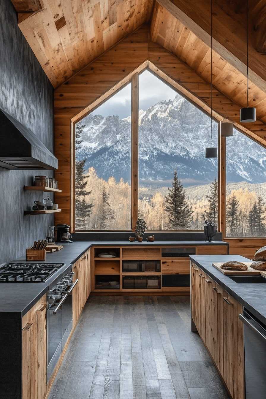 little cabin kitchen