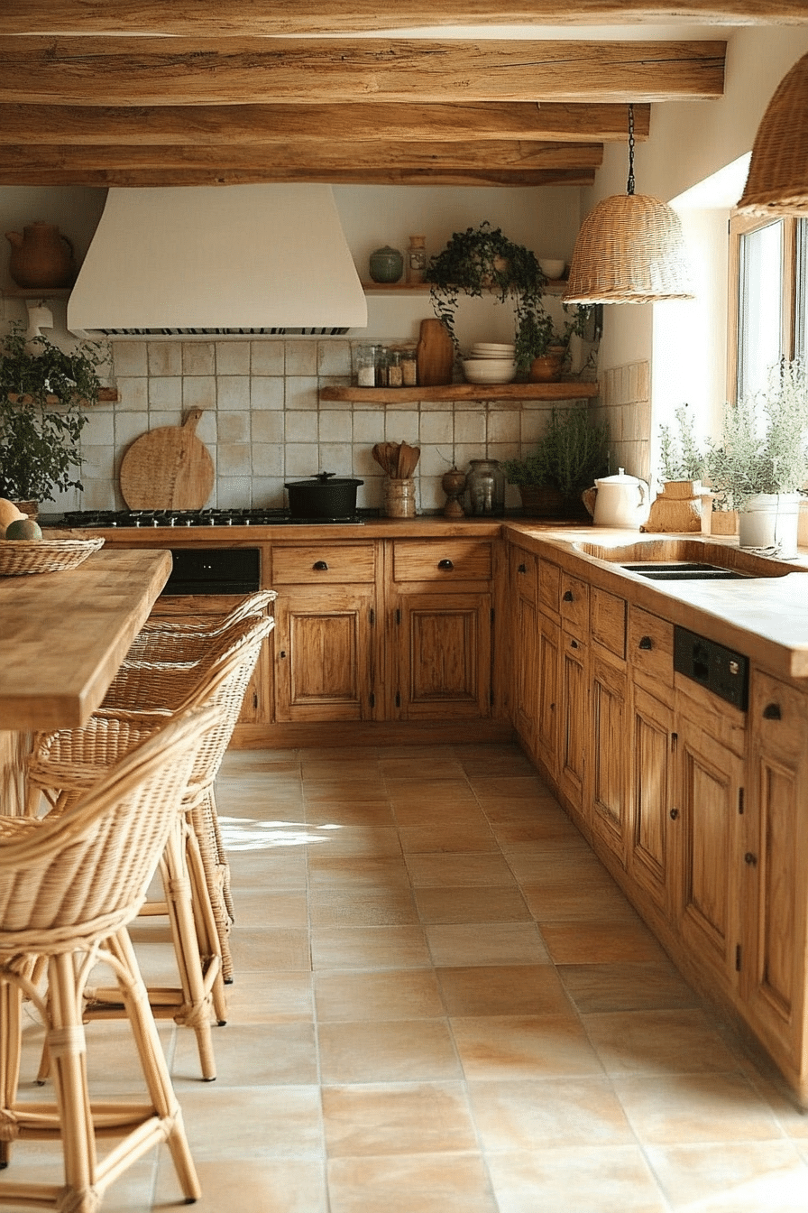 rustic kitchen cabinets