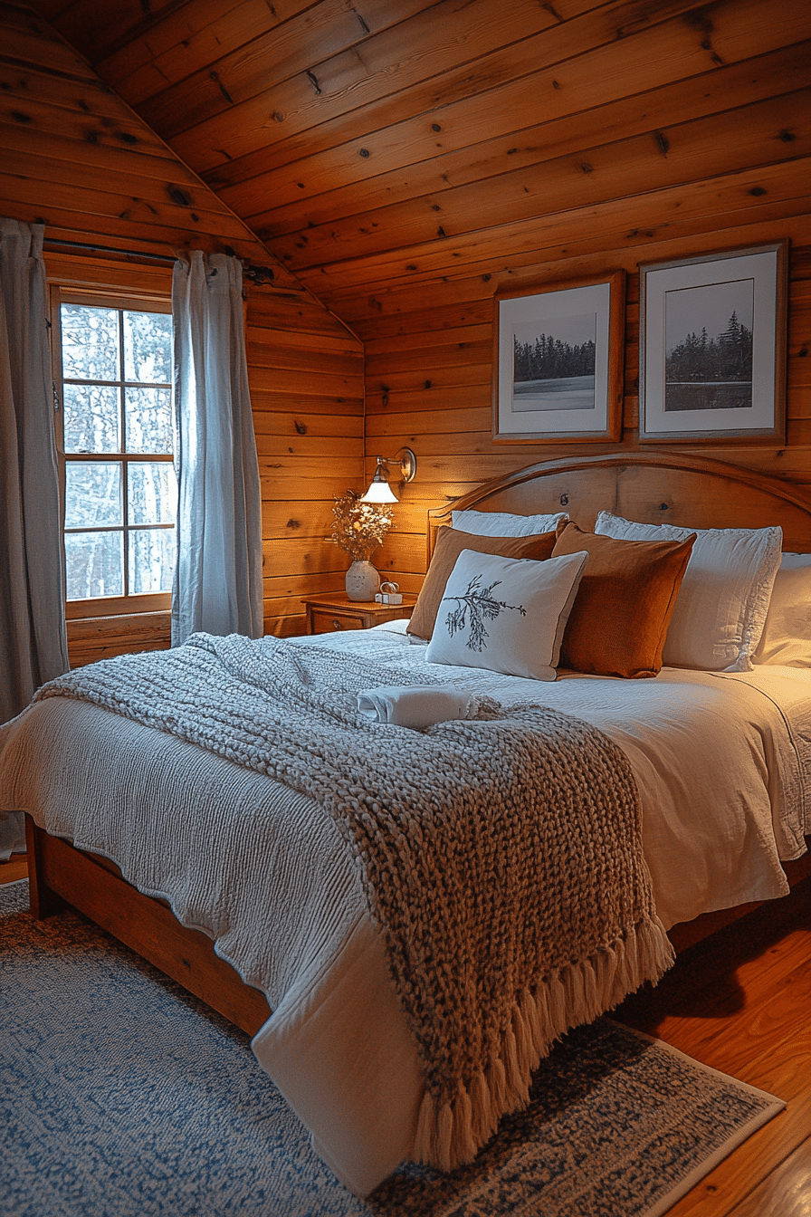 little cabin bedroom