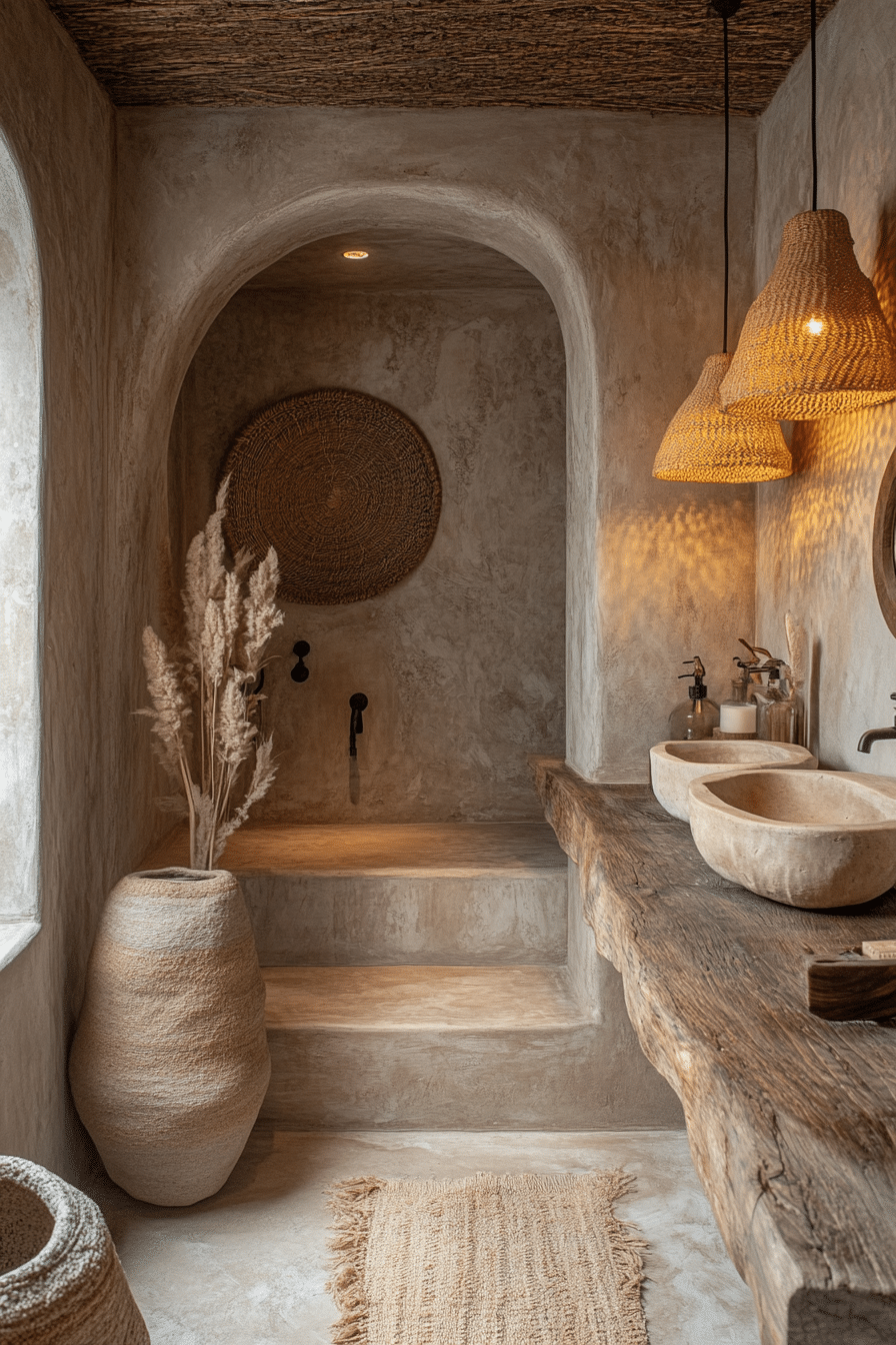 wabi sabi bathroom