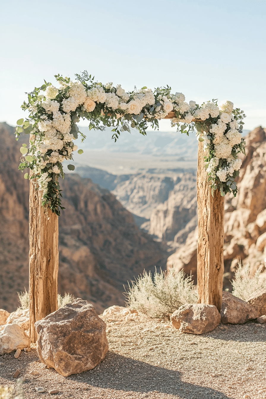 boho wedding arch