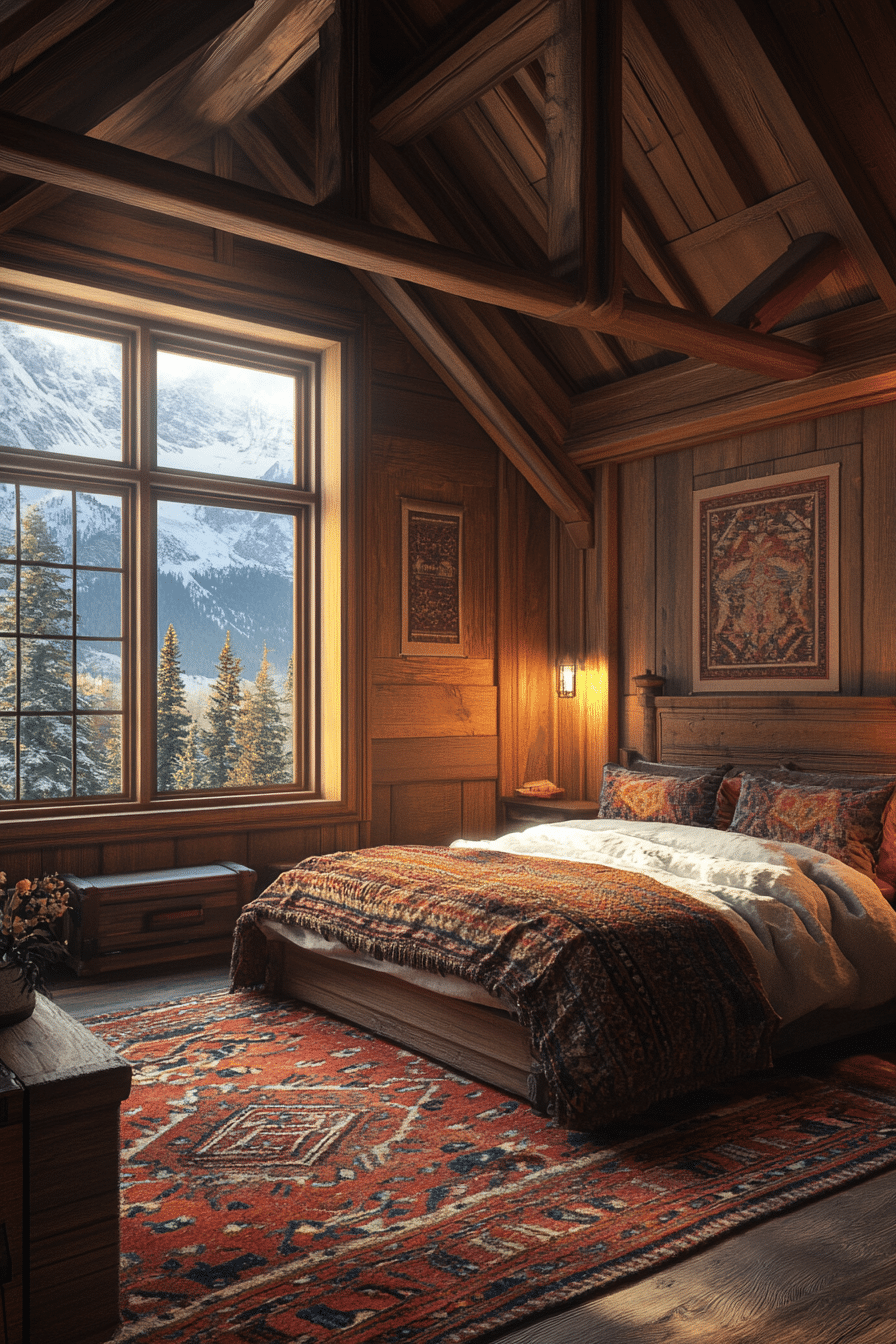 little cabin bedroom