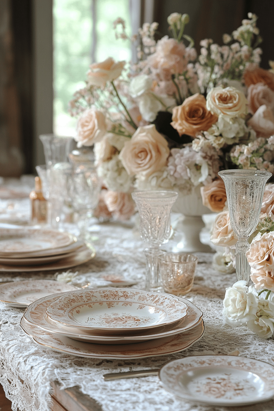 boho wedding table decorations