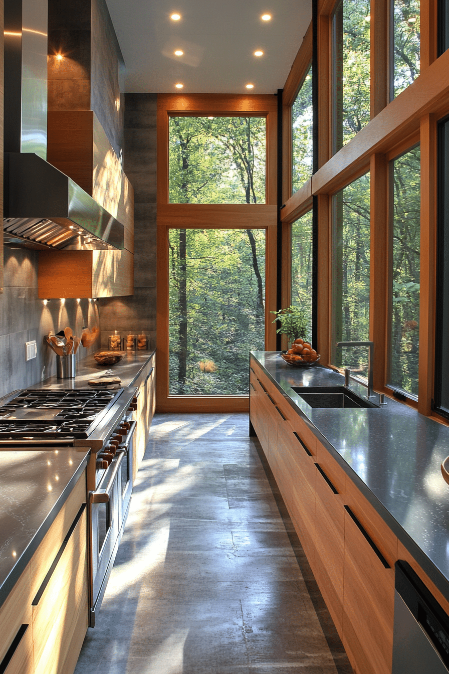 little cabin kitchen