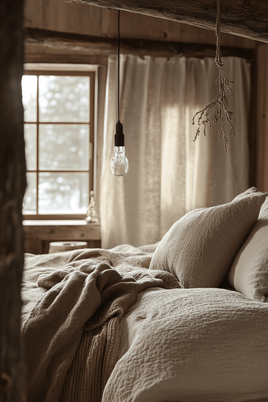 rustic farmhouse bedroom