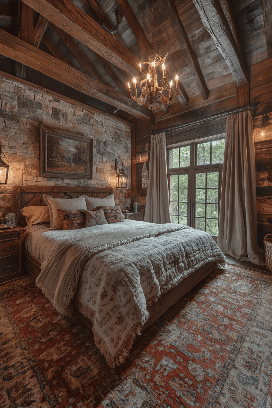 little cabin bedroom