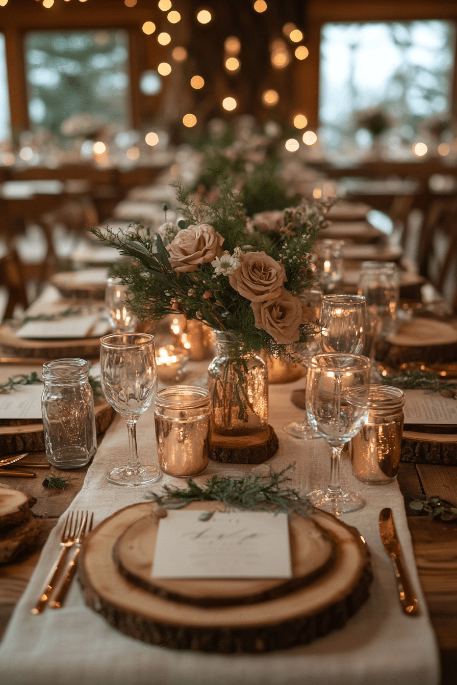 boho wedding table decorations