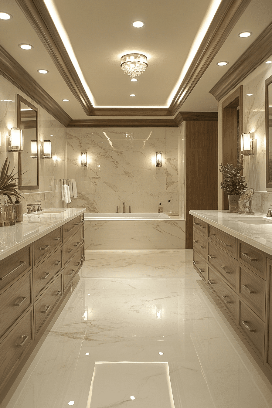 luxury bathroom design